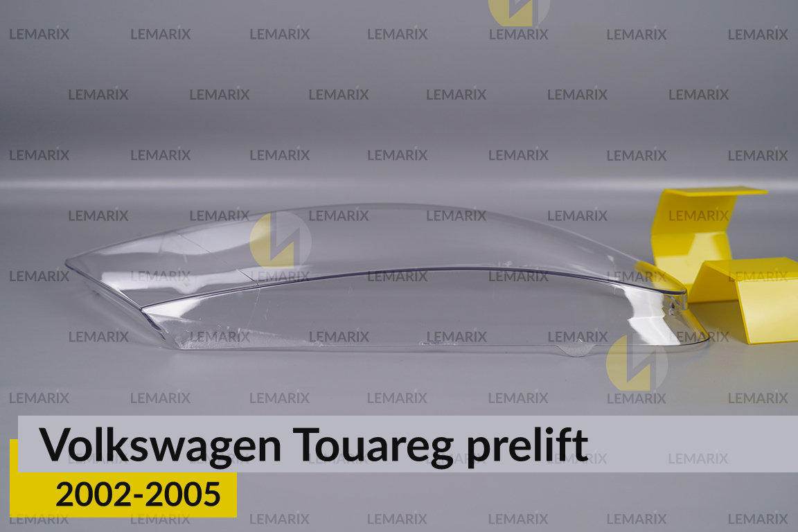 Скло фари VW Volkswagen Touareg (2002-2005) дорест праве