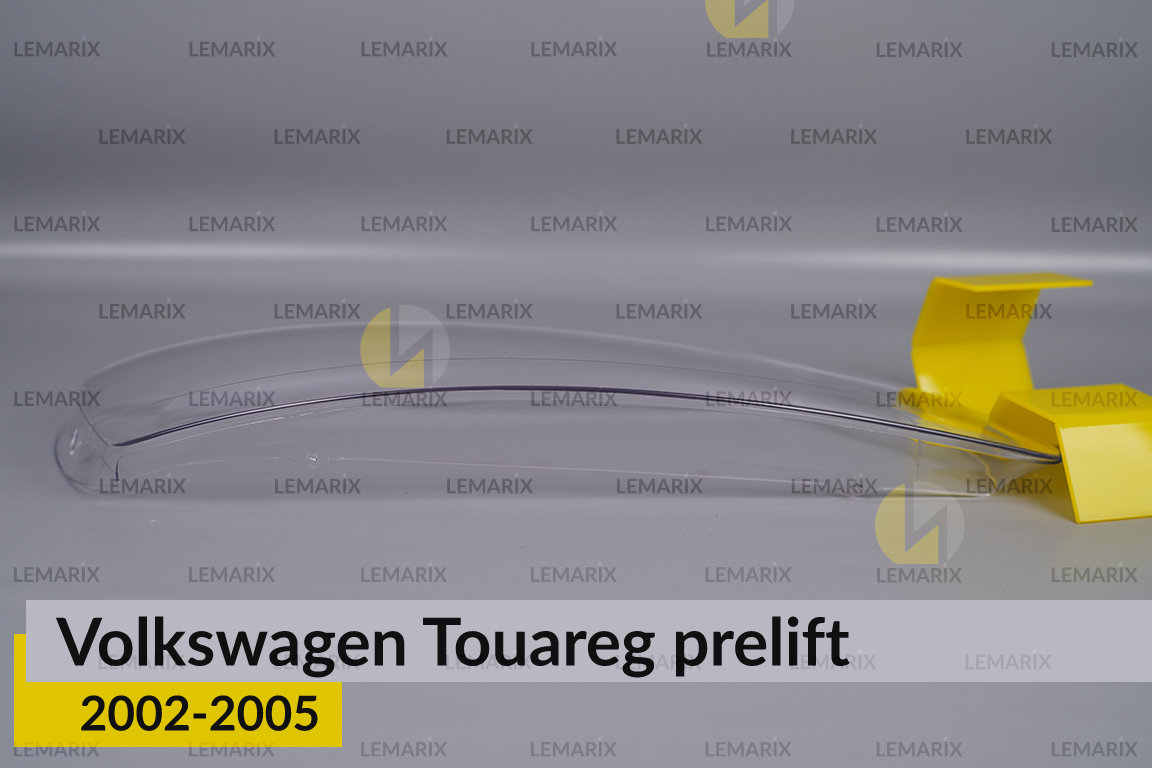 Скло фари VW Volkswagen Touareg (2002-2005) дорест праве