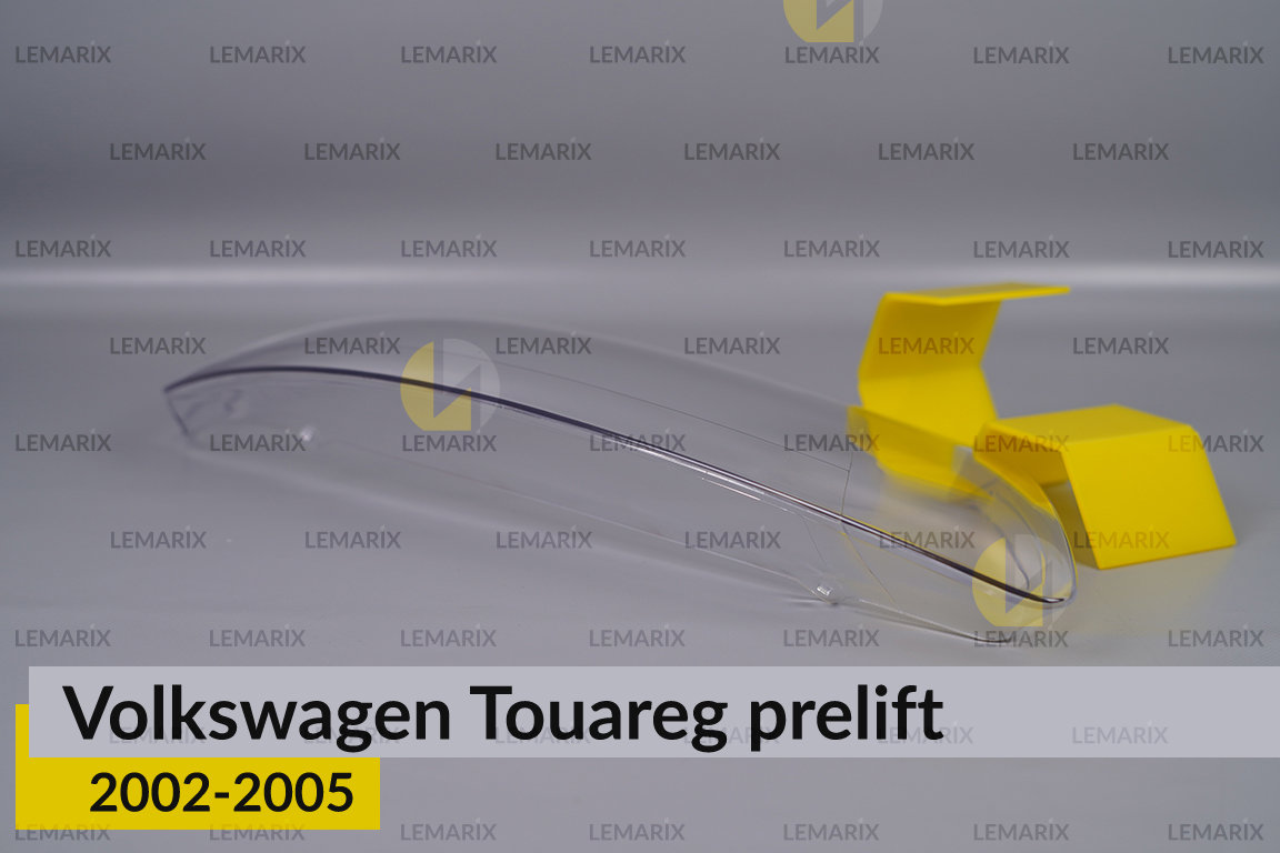 Скло фари VW Volkswagen Touareg (2002-2005) дорест праве