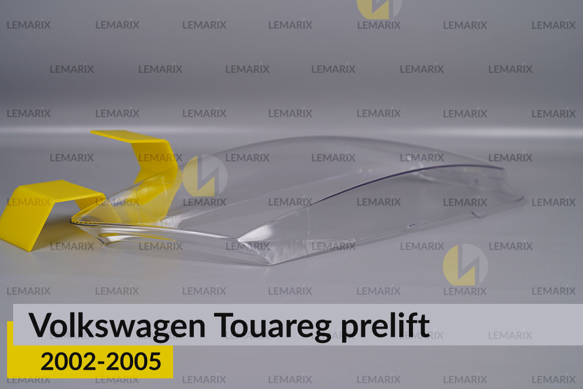 Скло фари VW Volkswagen Touareg (2002-2005) дорест праве