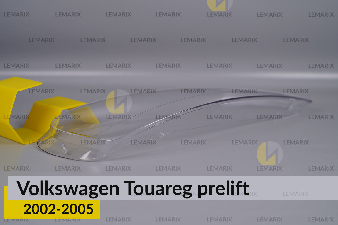 Скло фари VW Volkswagen Touareg (2002-2005) дорест праве
