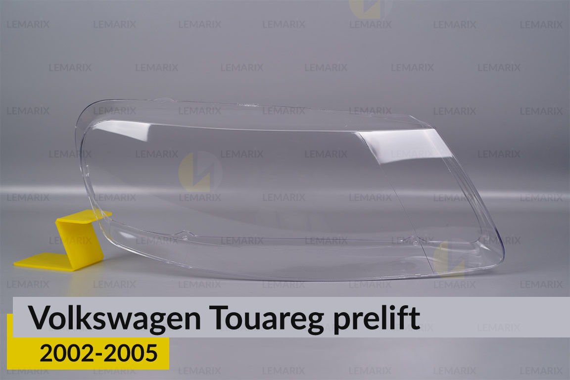 Скло фари VW Volkswagen Touareg (2002-2005) дорест праве