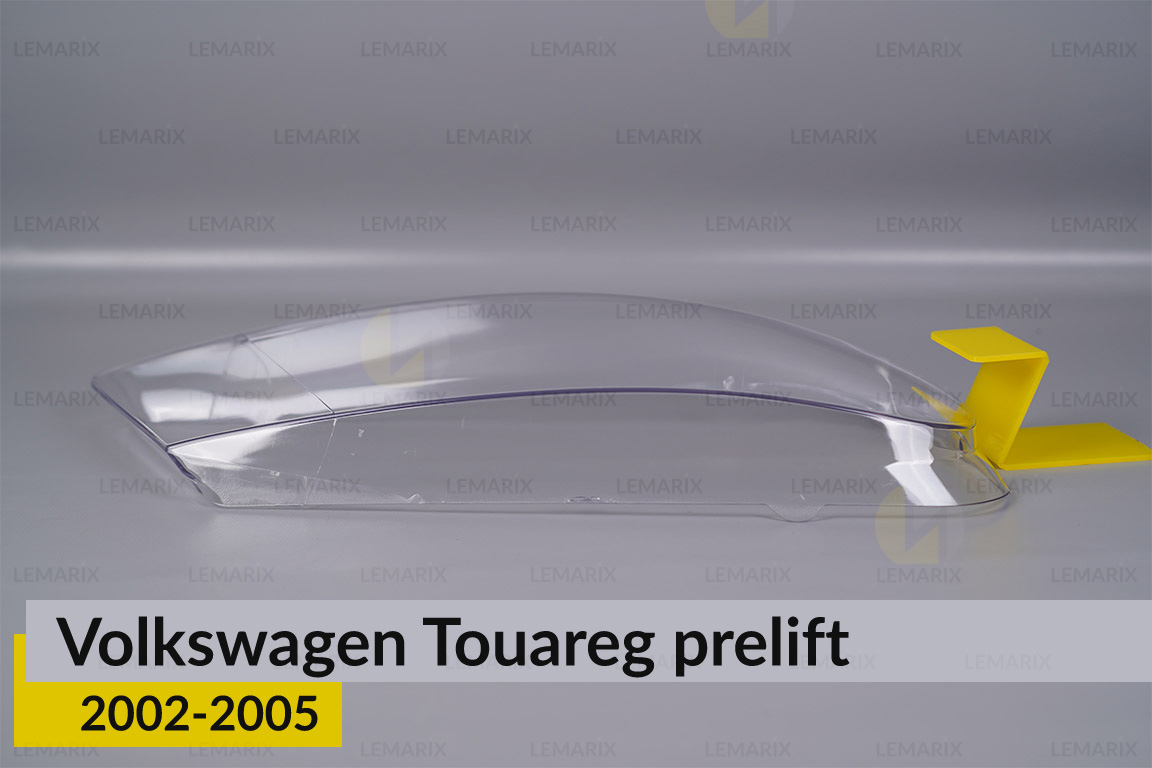 Скло фари VW Volkswagen Touareg (2002-2005) дорест праве