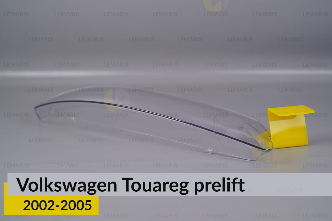 Скло фари VW Volkswagen Touareg (2002-2005) дорест праве