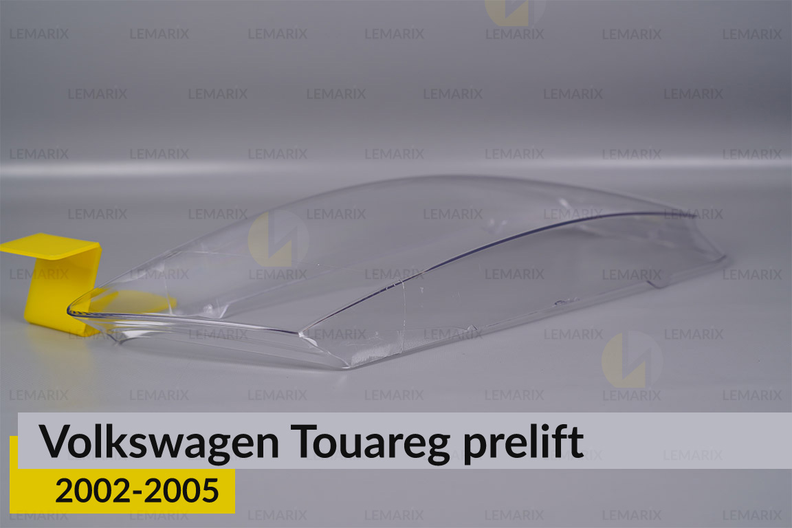 Скло фари VW Volkswagen Touareg (2002-2005) дорест праве