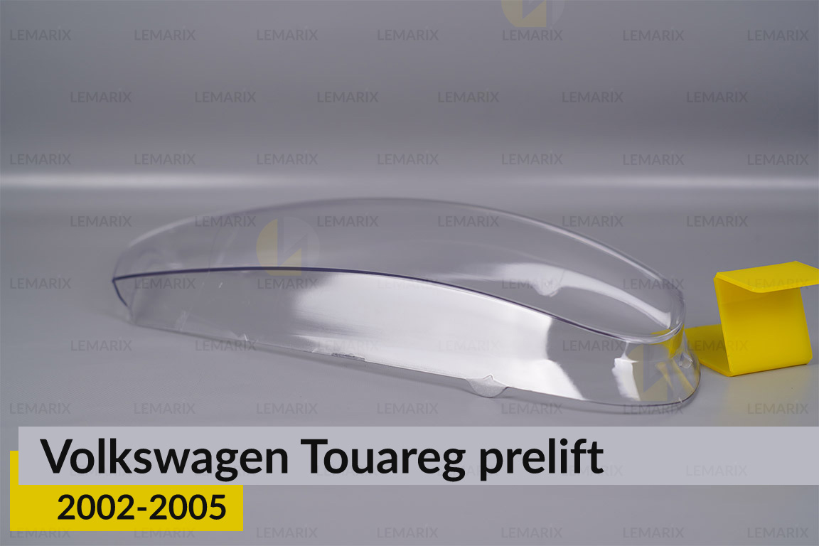 Скло фари VW Volkswagen Touareg (2002-2005) дорест праве