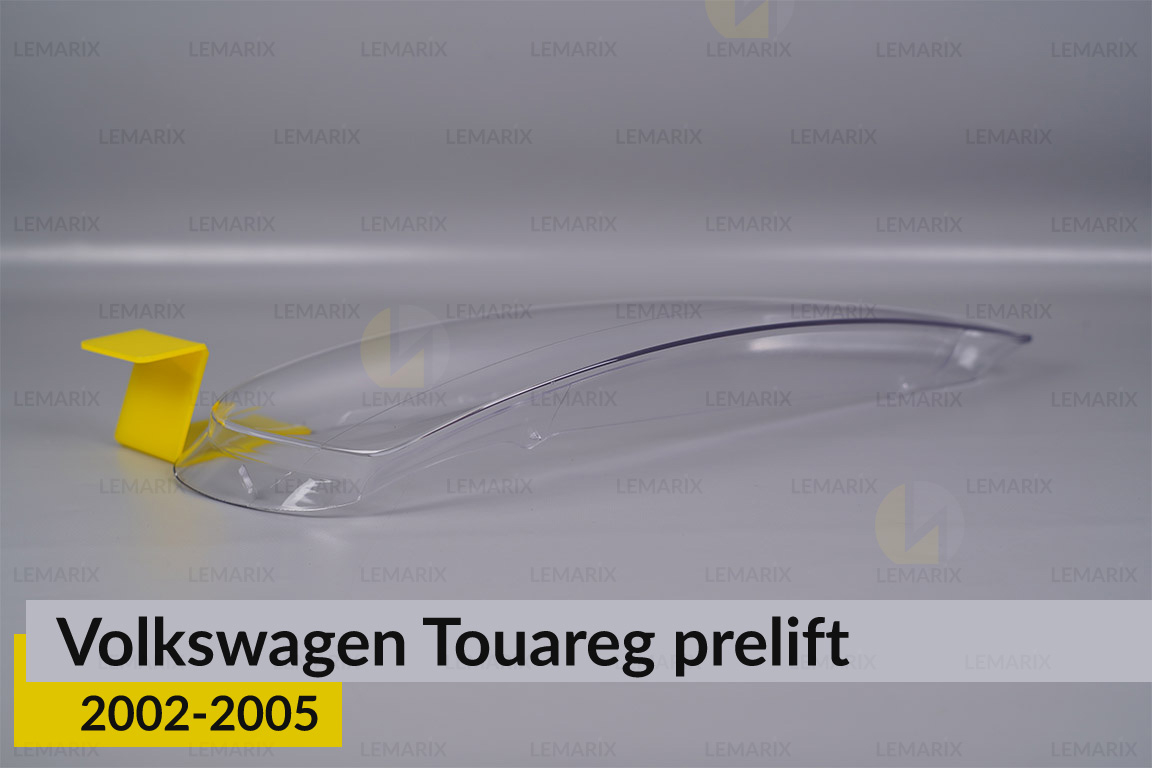 Скло фари VW Volkswagen Touareg (2002-2005) дорест праве