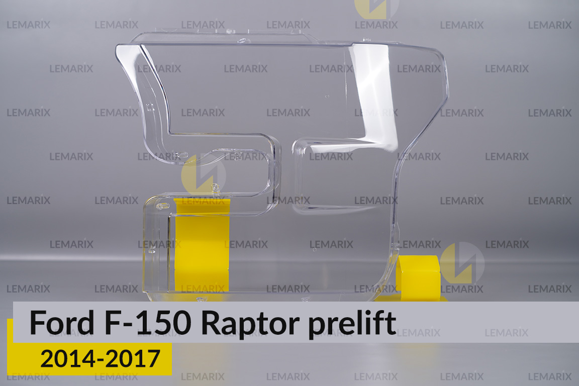 Скло фари Ford F-150 Raptor (2014-2017) дорест ліве