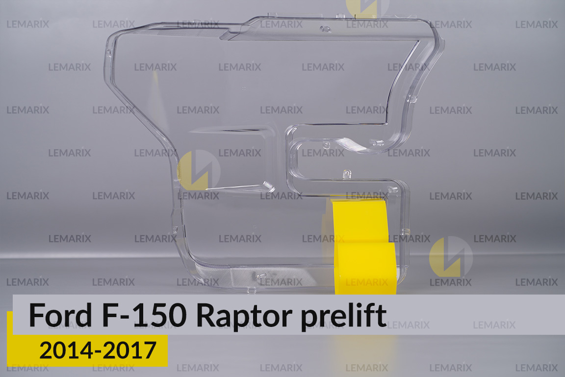 Скло фари Ford F-150 Raptor (2014-2017) дорест ліве