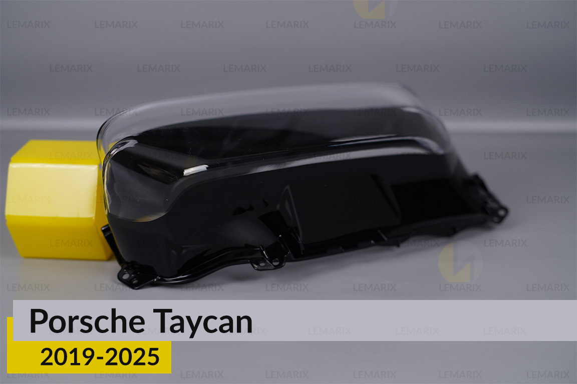 Скло фари Porsche Taycan (2019-2025) дорест ліве