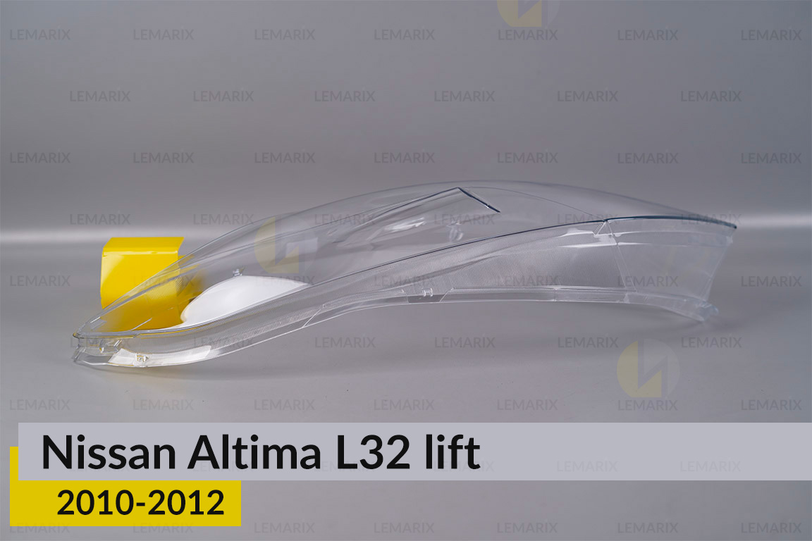 Скло фари Nissan Altima L32 Sedan (2010-2012) рест ліве
