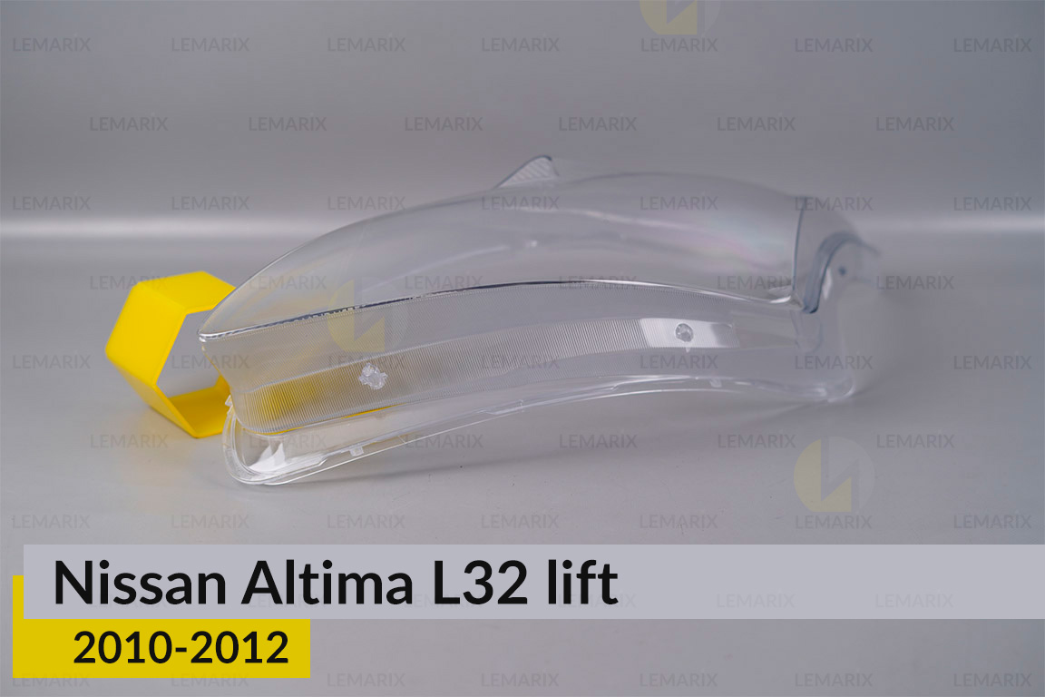 Скло фари Nissan Altima L32 Sedan (2010-2012) рест ліве