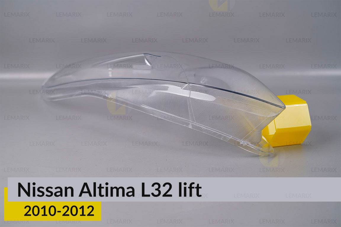 Скло фари Nissan Altima L32 Sedan (2010-2012) рест ліве