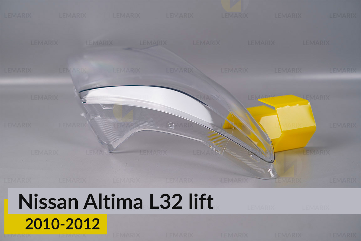 Скло фари Nissan Altima L32 Sedan (2010-2012) рест ліве