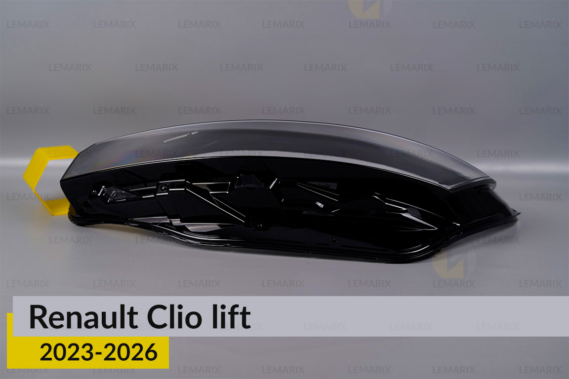 Скло фари Renault Clio (2023-2026) рест ліве