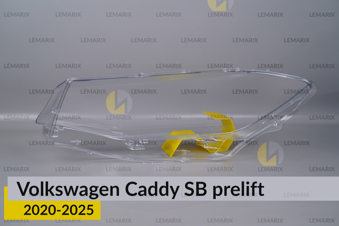 Скло фари VW Volkswagen Caddy SB (2020-2026) дорест праве