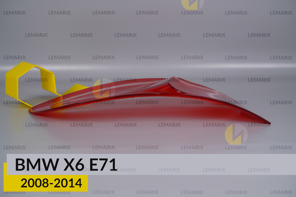 Скло заднього ліхтаря зовнішнє в крилі BMW X6 E71 (2008-2014) ліве