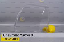 Стекло фары Chevrolet Yukon XL (2007-2014) левое