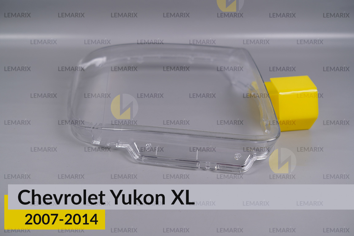 Скло фари Chevrolet Yukon XL (2007-2014) ліве