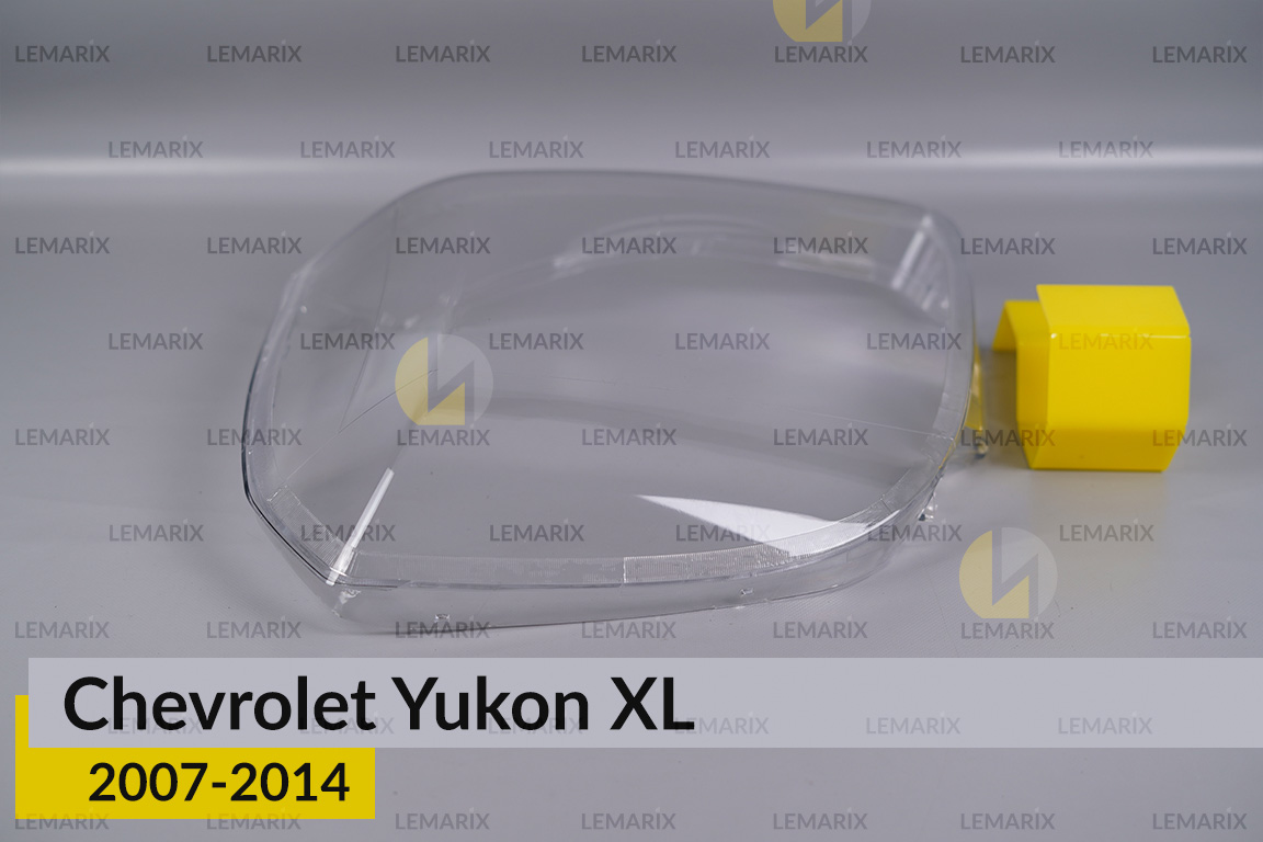 Скло фари Chevrolet Yukon XL (2007-2014) ліве