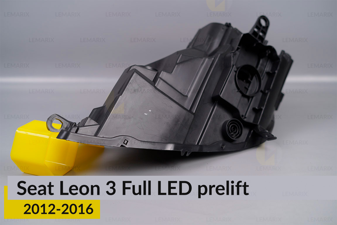 Корпус фари Seat Leon 3 Full LED (2012-2016) дорест правий