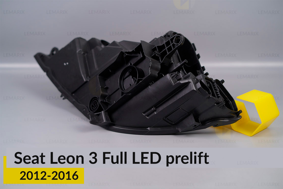 Корпус фари Seat Leon 3 Full LED (2012-2016) дорест правий