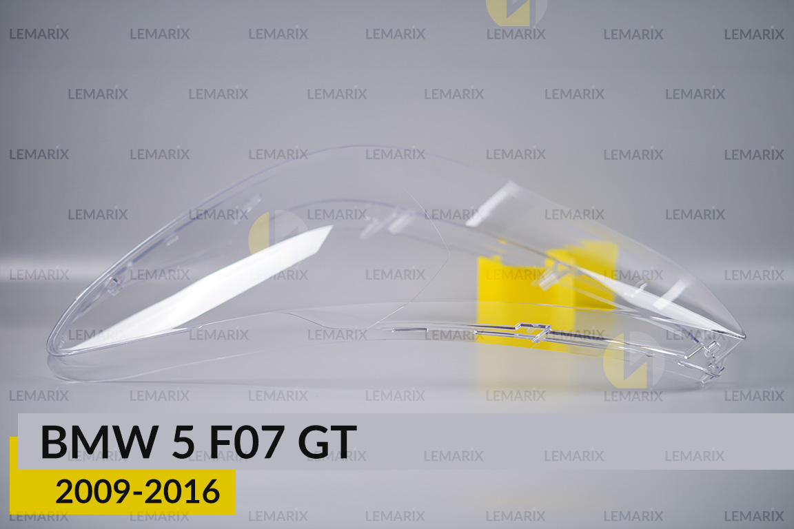 Скло фари BMW 5 F07 GT Xenon (2009-2016) дорест/рест ліве