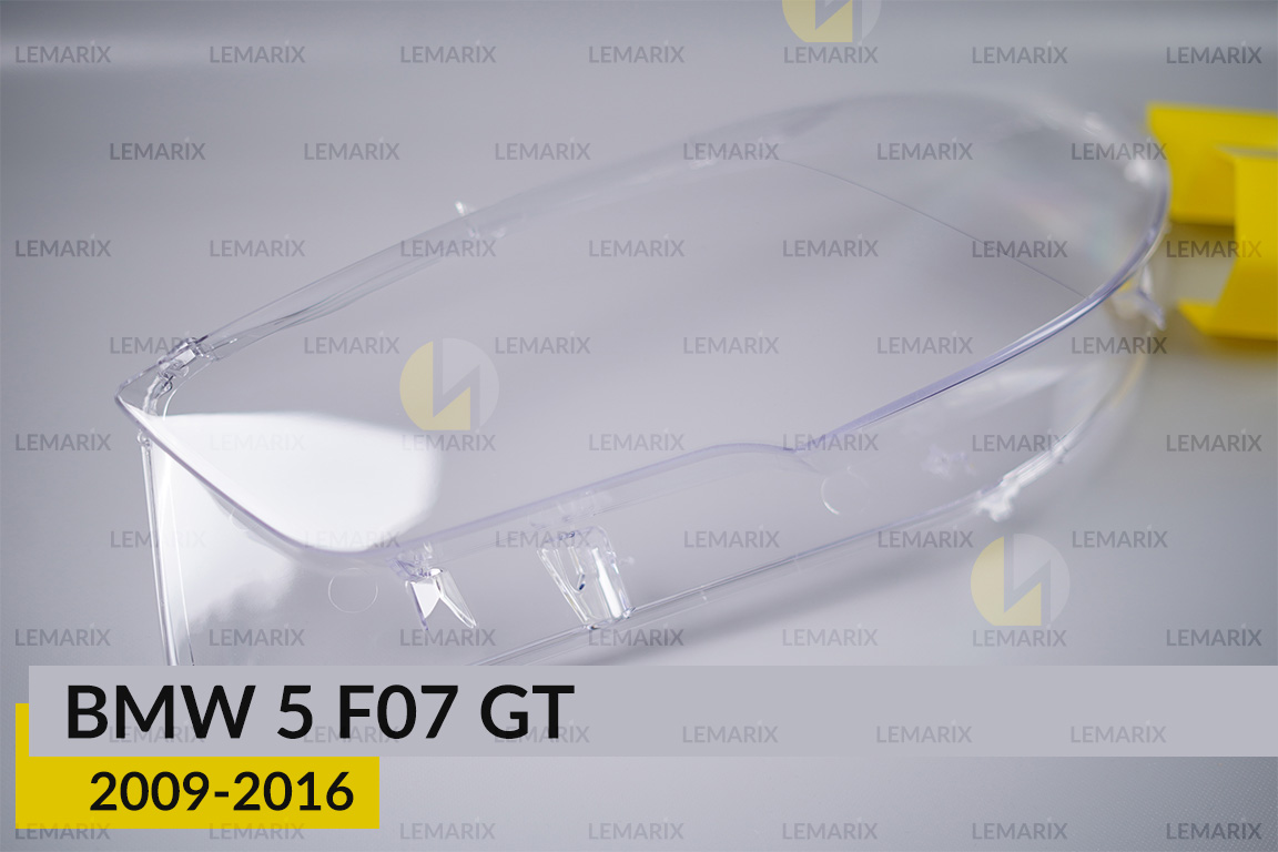 Скло фари BMW 5 F07 GT Xenon (2009-2016) дорест/рест ліве