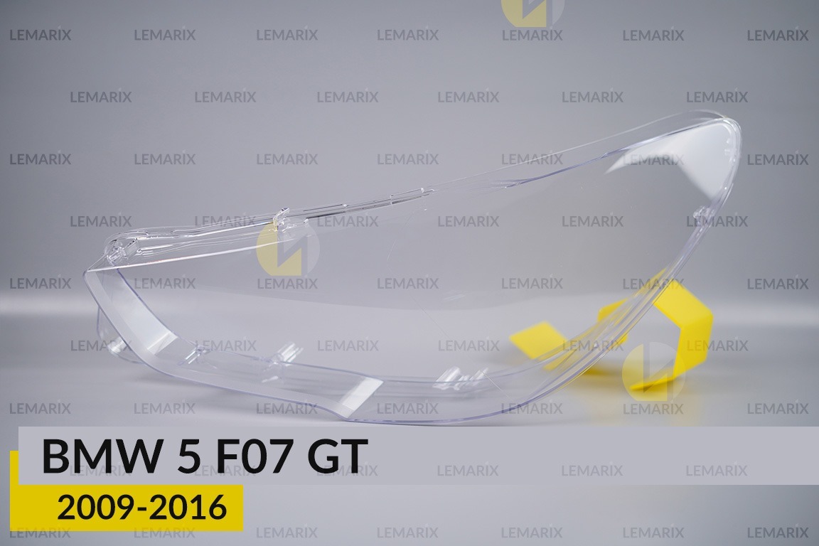 Скло фари BMW 5 F07 GT Xenon (2009-2016) дорест/рест ліве