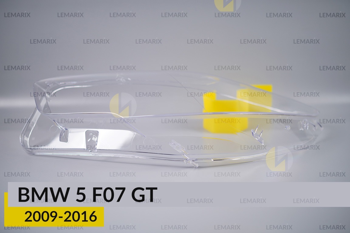 Скло фари BMW 5 F07 GT Xenon (2009-2016) дорест/рест ліве