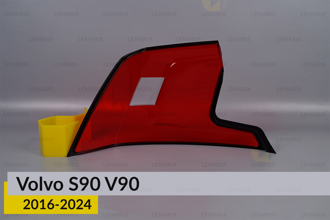 Скло заднього ліхтаря зовнішнє в крилі Volvo S90 V90 (2020-2025) праве