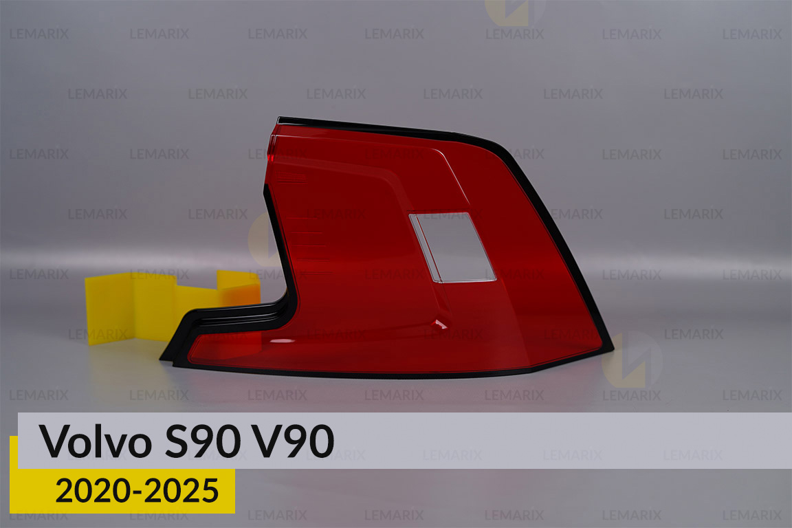 Скло заднього ліхтаря зовнішнє в крилі Volvo S90 V90 (2020-2025) праве