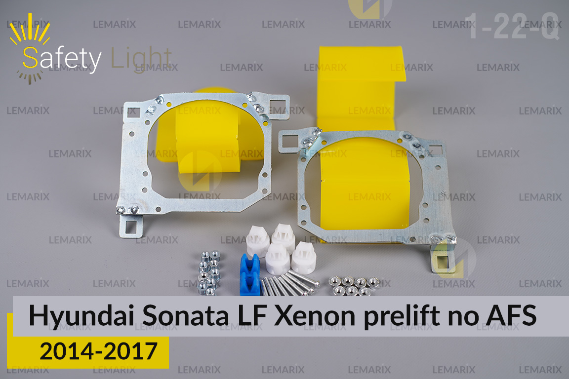 Перехідна рамка для Hyundai Sonata LF Xenon no AFS (2014-2017) дорест