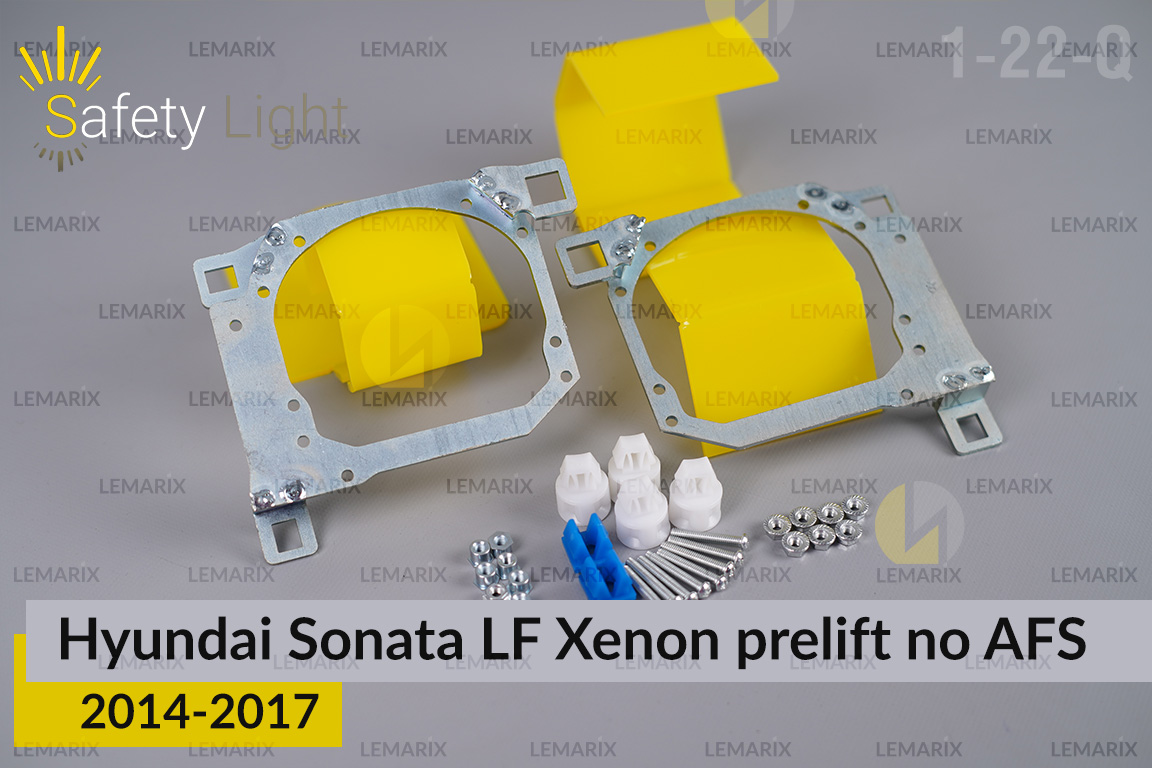 Перехідна рамка для Hyundai Sonata LF Xenon no AFS (2014-2017) дорест