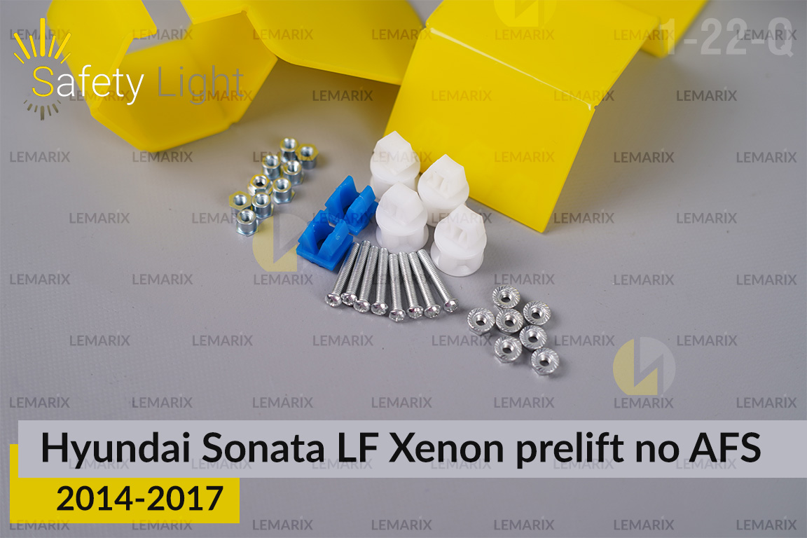 Перехідна рамка для Hyundai Sonata LF Xenon no AFS (2014-2017) дорест