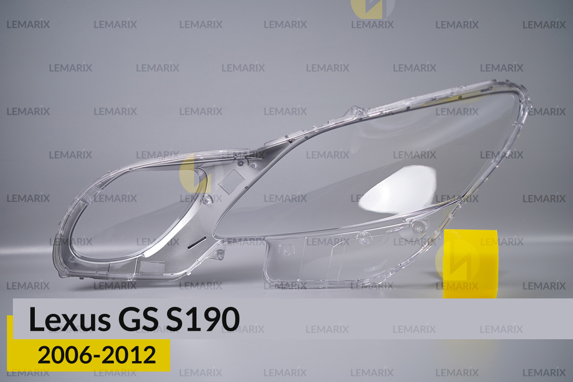 Скло фари Lexus GS S190 (2006-2012) праве