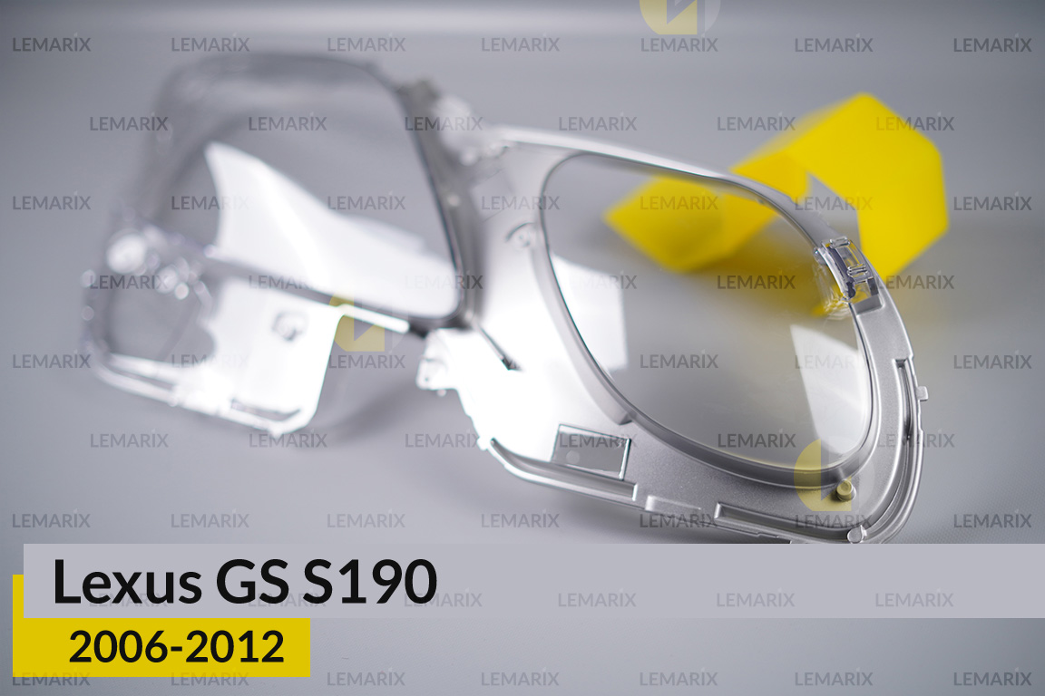 Скло фари Lexus GS S190 (2006-2012) праве