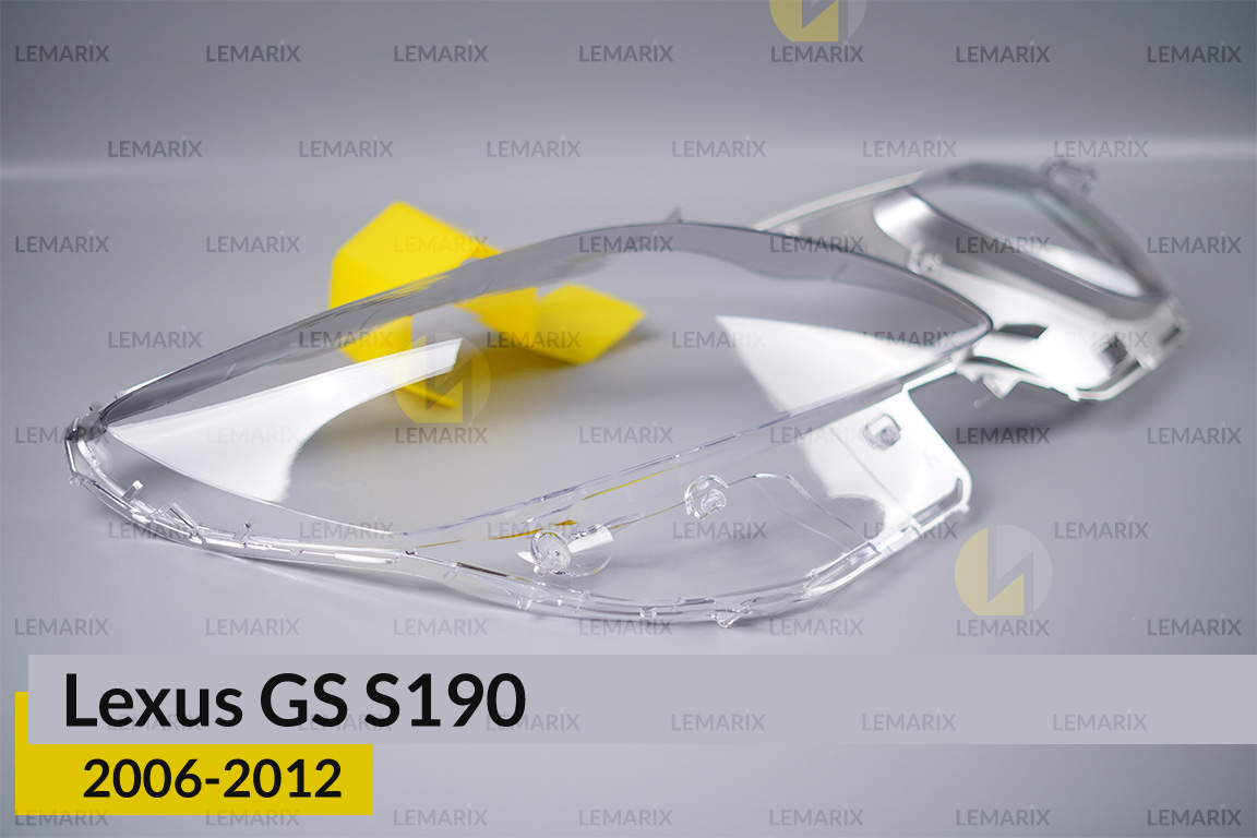 Скло фари Lexus GS S190 (2006-2012) праве