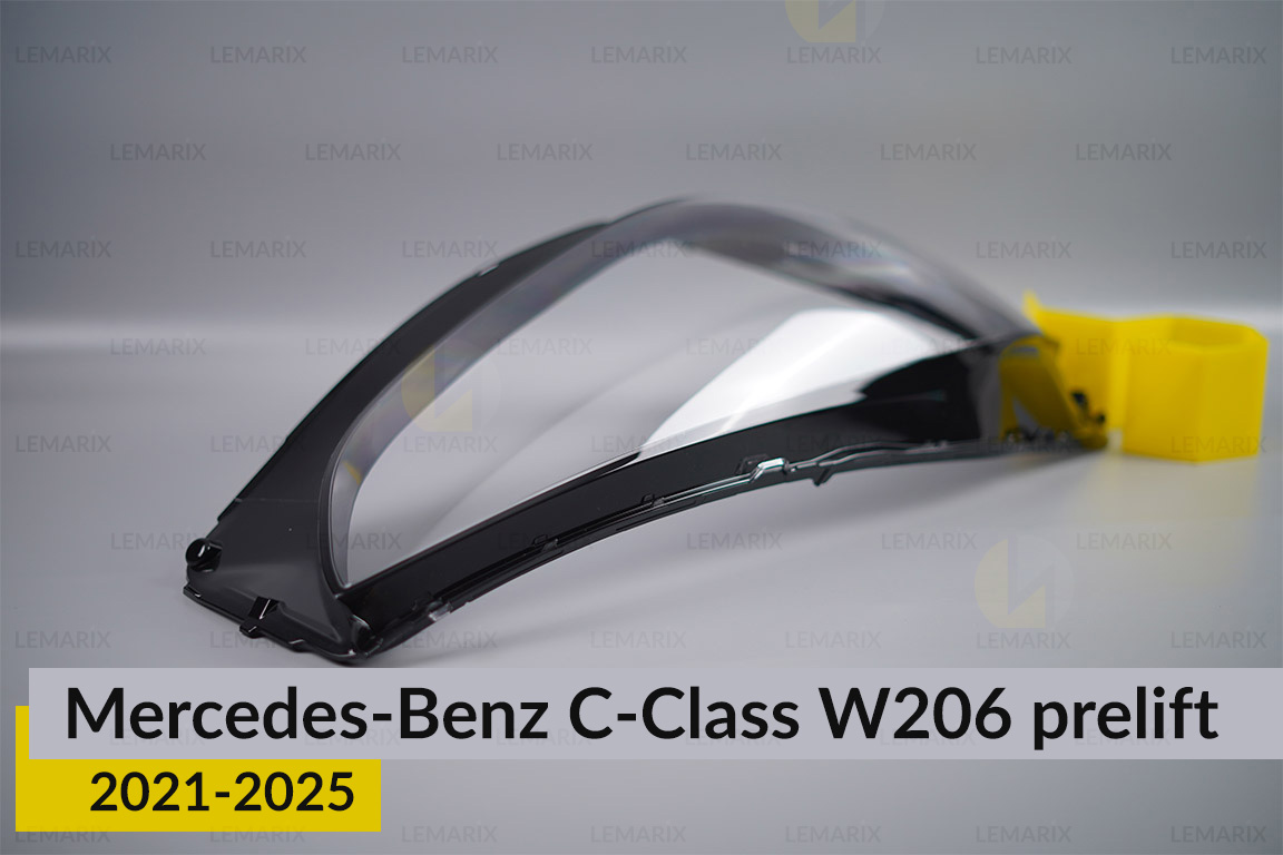 Скло фари Mercedes-Benz C-Class W206 (2021-2025) дорест праве