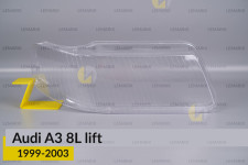 Стекло фары Audi A3 8L (1999-2003) рест правое