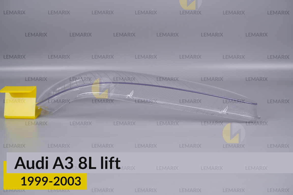 Скло фари Audi A3 8L (1999-2003) рест праве
