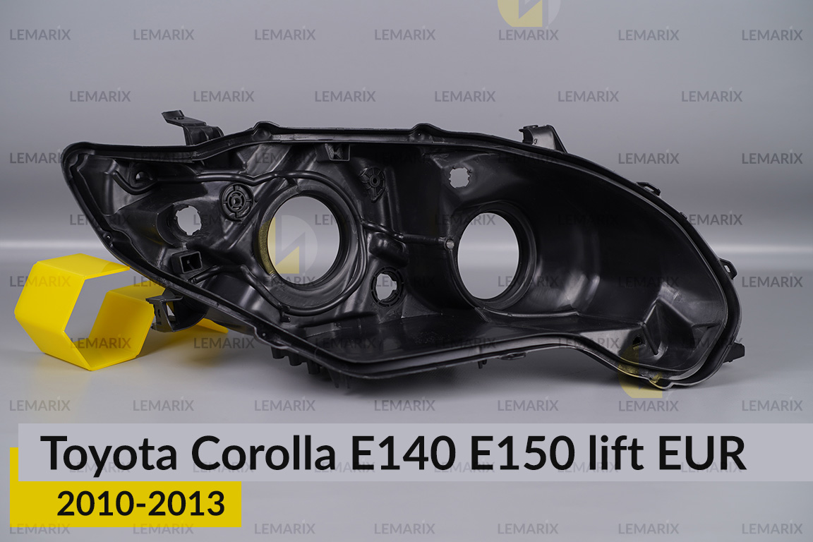 Корпус фари Toyota Corolla E140 E150 EUR (2010-2013) рест правий