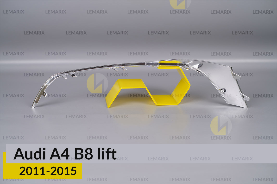 Хромована декоративна маска нижня бокова Audi A4 B8 (2011-2015) рест ліва