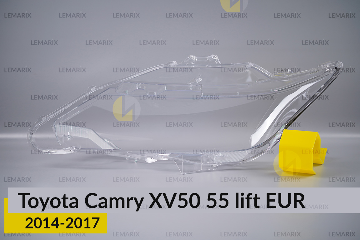 Скло фари Toyota Camry XV50 55 EUR (2014-2017) рест праве