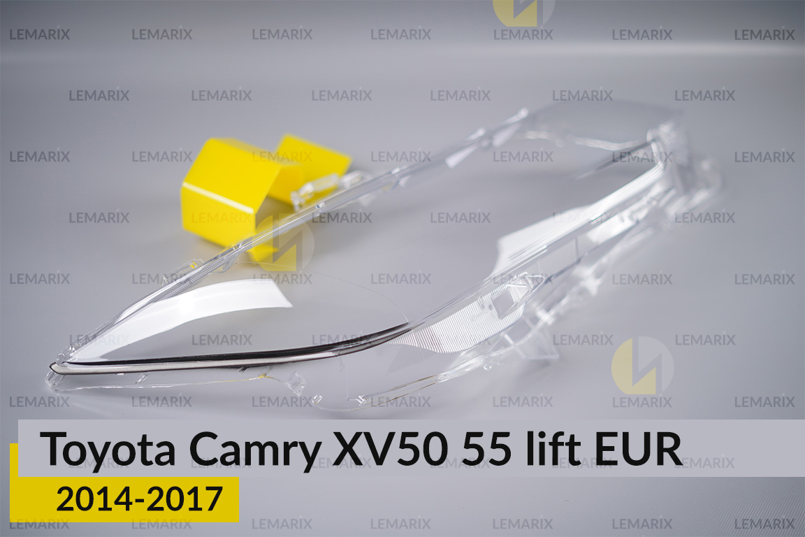 Скло фари Toyota Camry XV50 55 EUR (2014-2017) рест праве