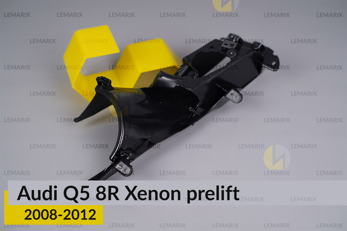 Декоративна маска середня Audi Q5 8R Xenon (2008-2012) дорест ліва