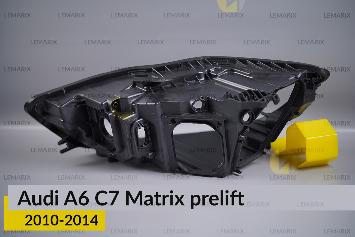 Корпус фари Audi A6 C7 Matrix (2010-2014) дорест правий