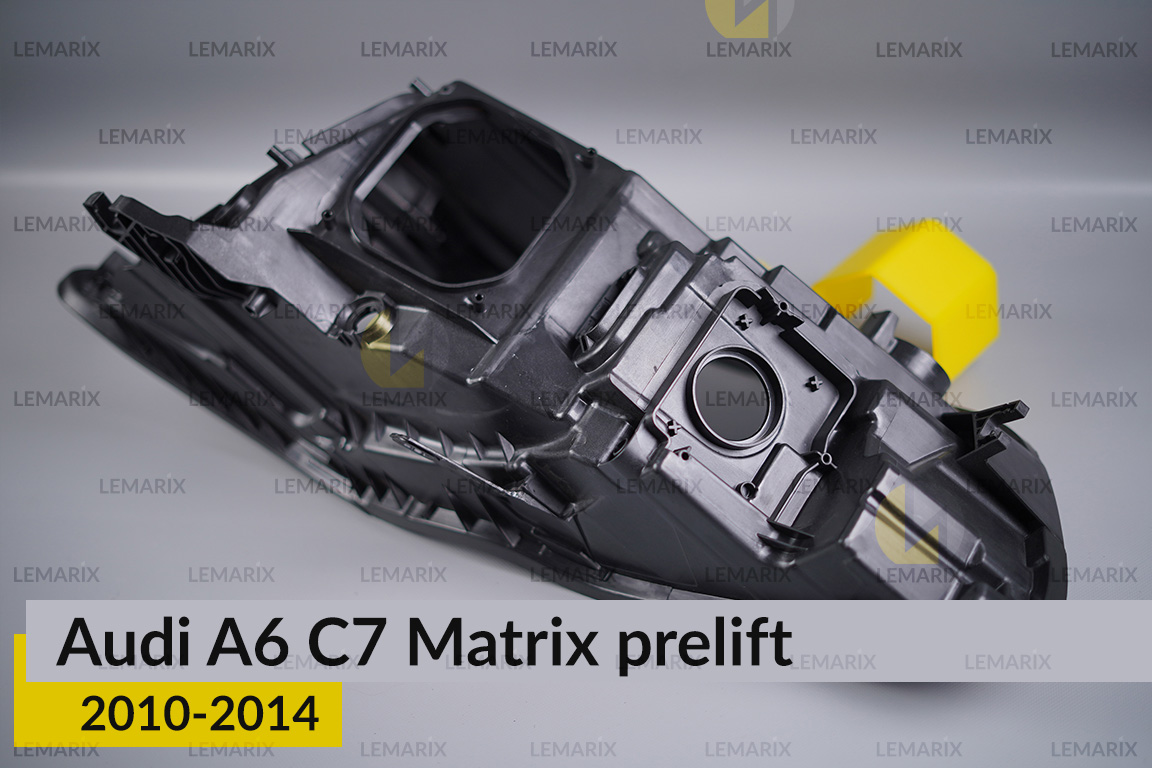 Корпус фари Audi A6 C7 Matrix (2010-2014) дорест правий