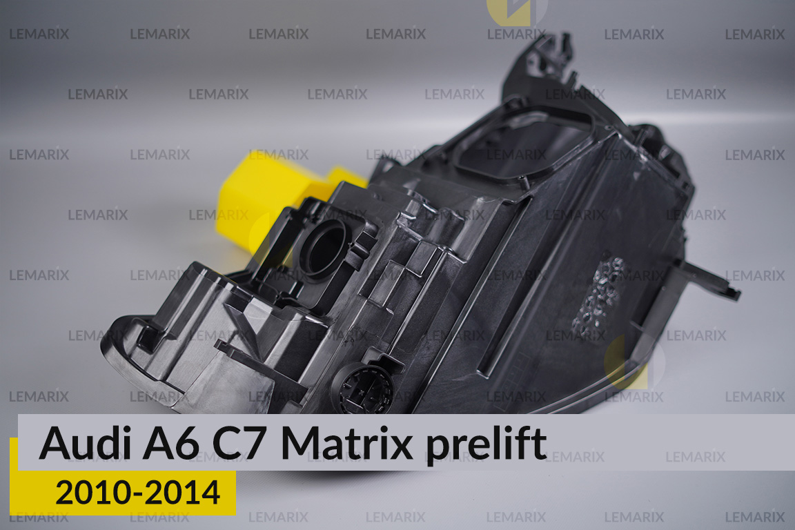 Корпус фари Audi A6 C7 Matrix (2010-2014) дорест правий