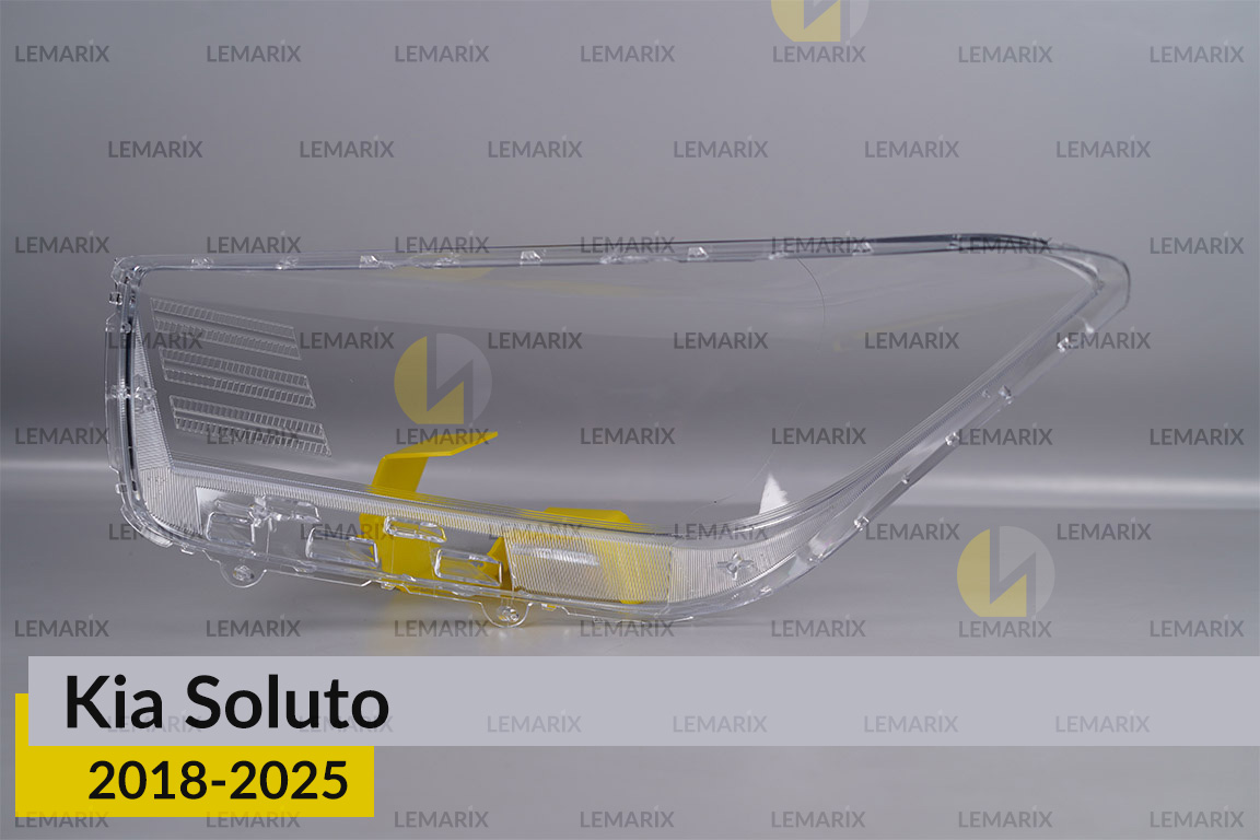 Скло фари Kia Soluto (2018-2025) праве